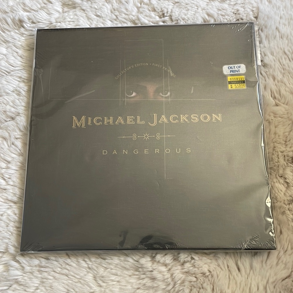 Michael Jackson Dangerous 1991 First Printing Collectors Edition CD